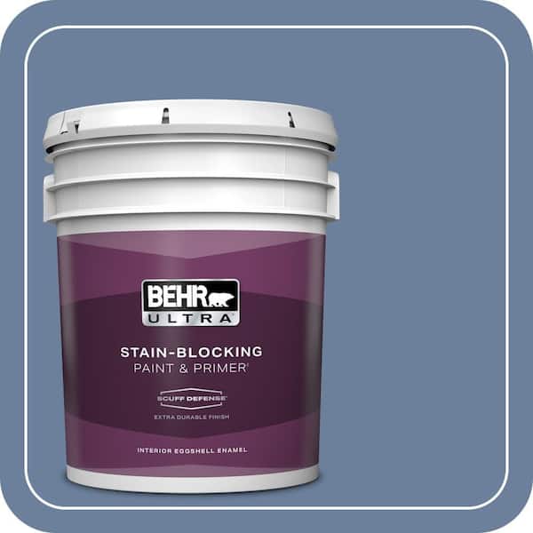 BEHR ULTRA 5 gal. #MQ5-52 Lead Cast Extra Durable Eggshell Enamel Interior Paint & Primer