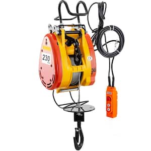 VEVOR Electric Hoist Winch 1102 lbs. Electric Hoist w/ wireless remote  control for Lifting Machinery Industry DDHL500KGTSLDGJ01V1 - The Home Depot