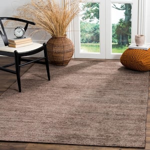 Stone Wash Charcoal 8 ft. x 10 ft. Solid Area Rug