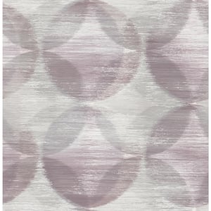 Alchemy Purple Geometric Strippable Wallpaper (Covers 56.4 sq. ft.)