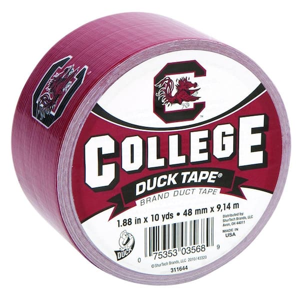 Duck College 1-7/8 in. x 10 yds. University of South Carolina Duct Tape