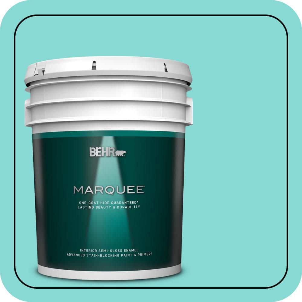 5 gal. #P450-3 Rainwater Semi-Gloss Enamel Interior Paint & Primer price history on PriceWatchPro