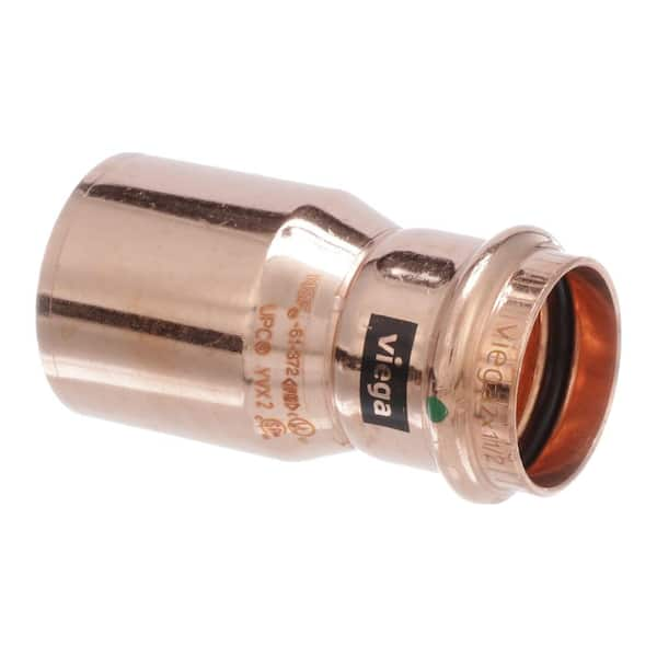 Viega ProPress 2 In. FTG X 1-1/2 In. Press Copper Reducer 78122 - The ...