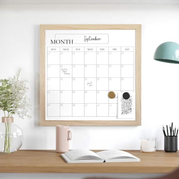 Peel & Stick Think Board Calendar - Buy Think Board Dry Erase Calendar  Online