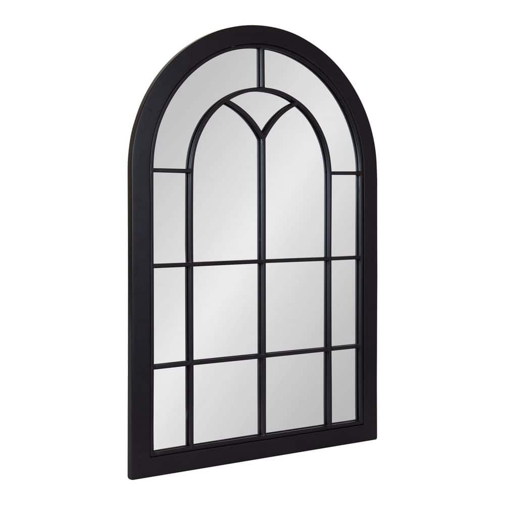 Kate and Laurel Joffrey 36.00 in. H x 24.00 in. W Black Arch Farmhouse ...