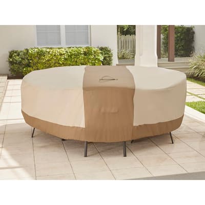 Waterproof Patio Furniture Covers, Round Patio Table Covers Waterproof