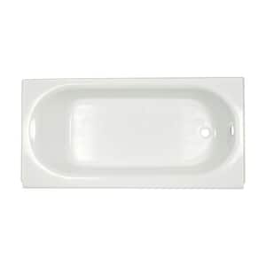 Princeton 60 in. x 34 in. Americast Rectangular Soaking Bathtub with Right-Hand Drain in White