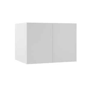 Designer Series Edgeley Assembled 33x24x24 in. Wall Kitchen Cabinet in White