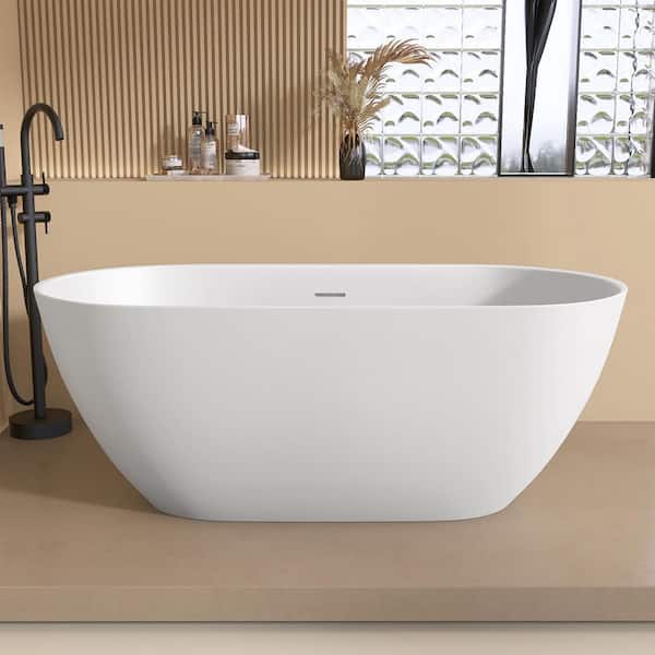 Zeafive Lux 59 in. x 29.53 in. Solid Surface Stone Resin