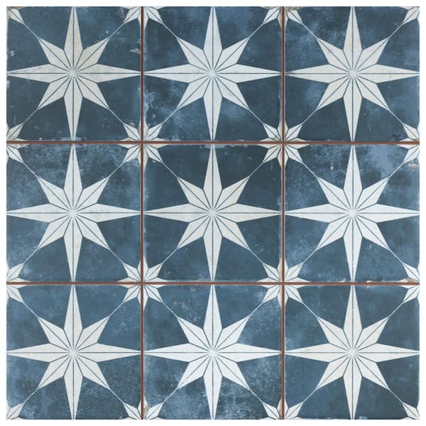 Merola Tile Harmonia Kings Star Sky 4 in. x 13 in. Ceramic