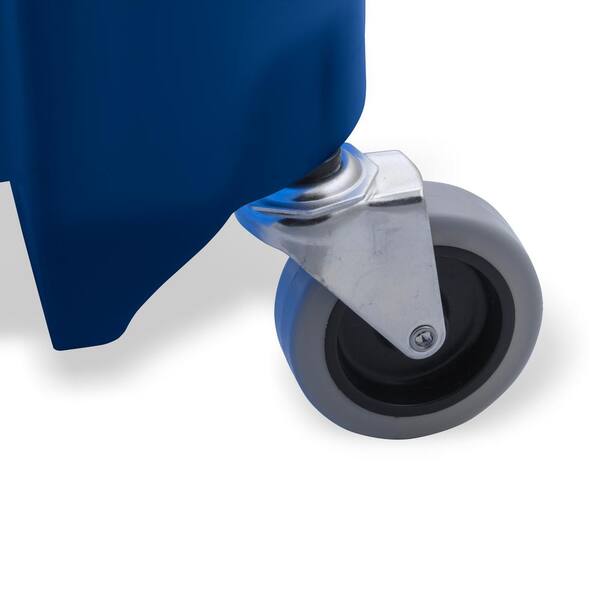 SPARTA 8.75 gal. Blue Polypropylene Mop Bucket with Wringer 8690414 - The  Home Depot