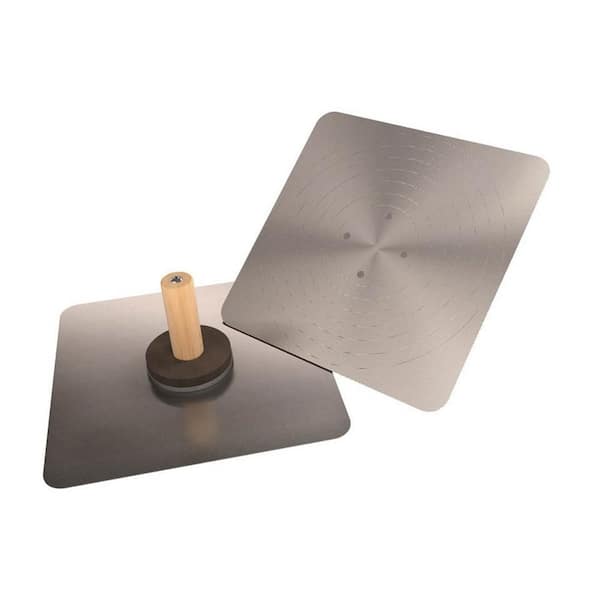 Bon Tool 14 in. x 14 in. Aluminum Hawk with Wood Handle