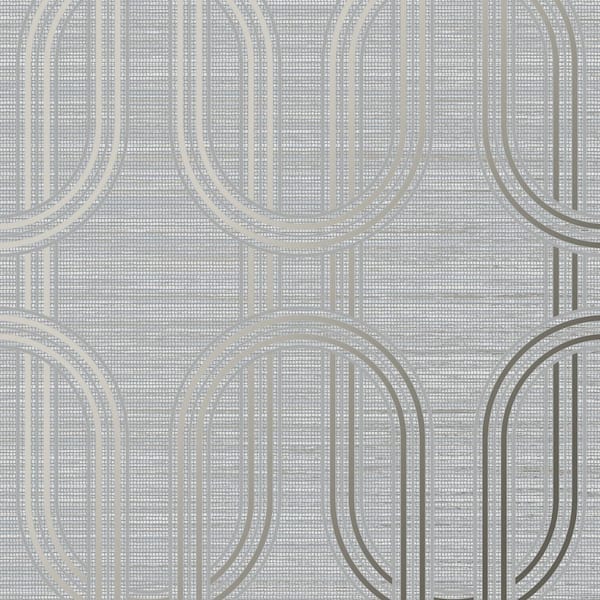 Boutique Indulgent Geo Moonstone Removable Wallpaper Sample