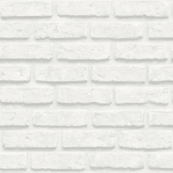 HOLDEN White Brick Wallpaper