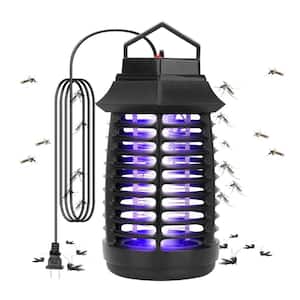 3-Watt Outdoor Bug Zapper Electric UV LED Mosquito Repellent Lamp Insect Killer Light Pest Low Noise Fly Trap Catcher
