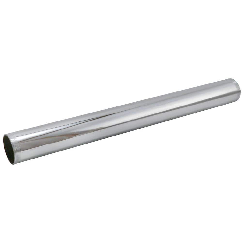 KEENEY 11/4 in. x 11/4 in. x 8 in. 22Gauge Brass Flanged Tailpiece