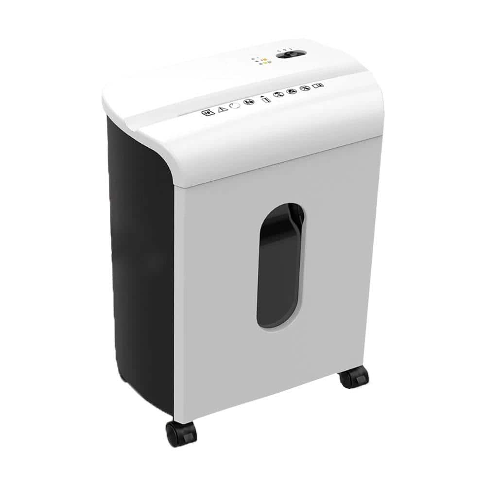 15-Sheet Cross Cut Paper Credit Card/CD Shredder, P-4 Security Level with 5