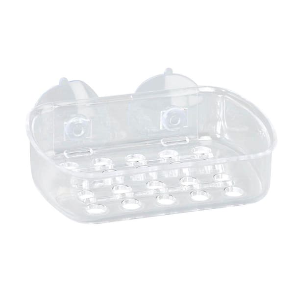Kenney Clear Soap Dish with Suction Cup