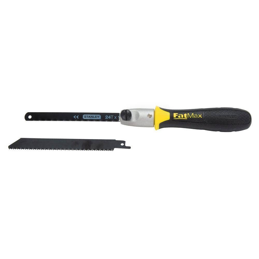 Stanley 4.5 in. Tooth Saw with Plastic Handle 20-220 - The Home Depot