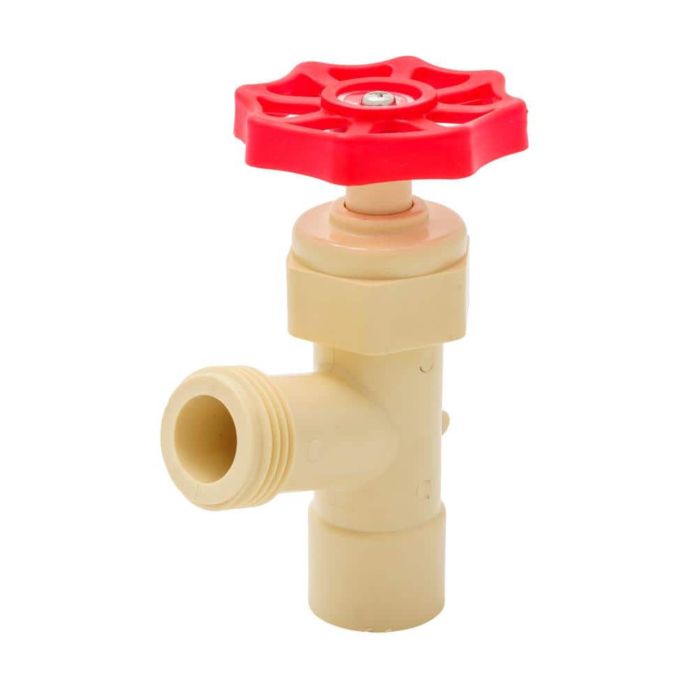 Everbilt 3/4 in. x 3/4 in. CPVC Slip x MHT Boiler Drain Valve 102224HN