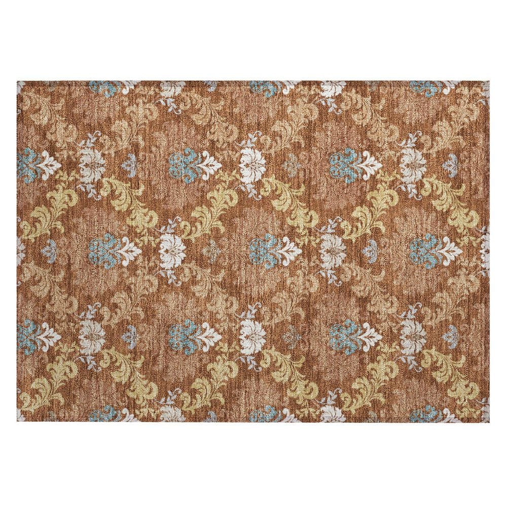 Chantille Machine Washable Indoor/Outdoor Abstract ACN2544 Paprika 2 ft. x 3 ft. Accent Rug price history on PriceWatchPro
