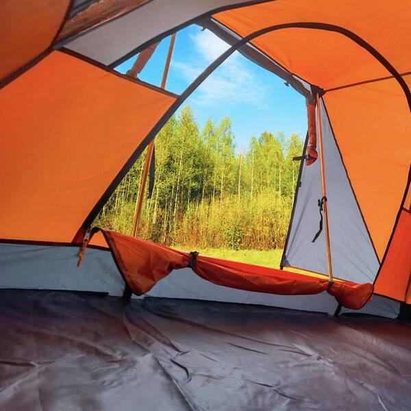 Zeus & Ruta 6 ft. x 4.5 ft. Aluminum Poles Tent with Bike Shed and