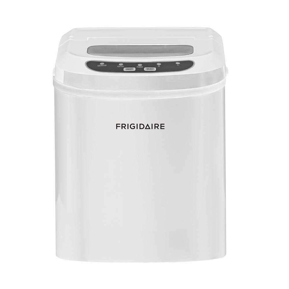Frigidaire Black Stainless Steel Portable Countertop Ice Maker