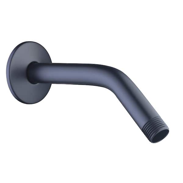 Stainless Steel Shower Arm, Shower Head Extension Arm Matte Black