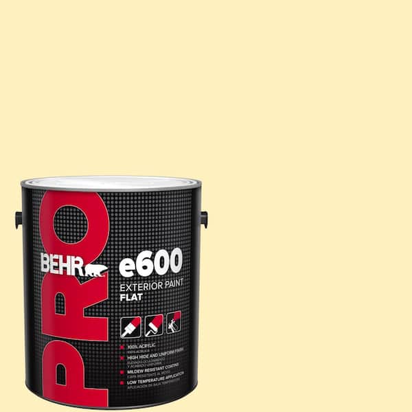 BEHR PRO 1 gal. #P300-2 Meringue Flat Exterior Paint