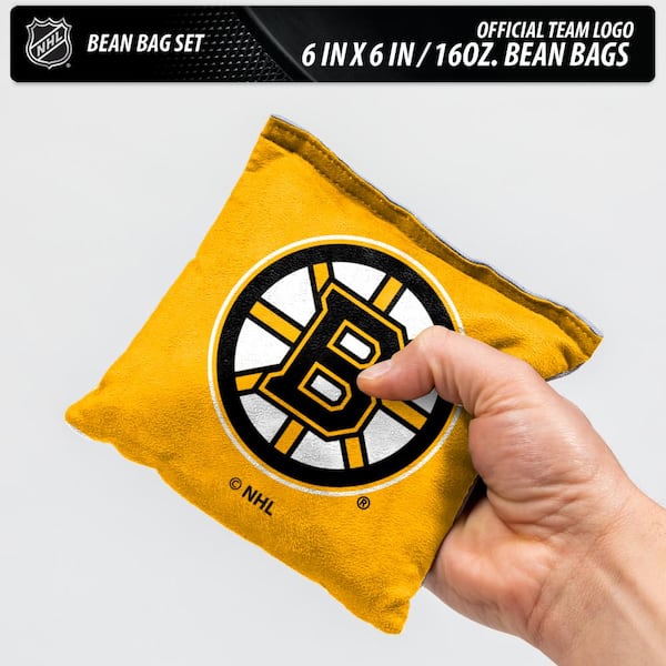 Boston Bruins Set of 8 Cornhole Bean Bags FREE SHIPPING 