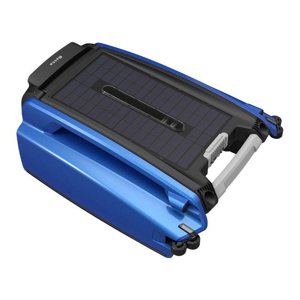 SE Solar Powered Automatic Robotic Pool Vacuum Skimmer Cleaner (Blue)
