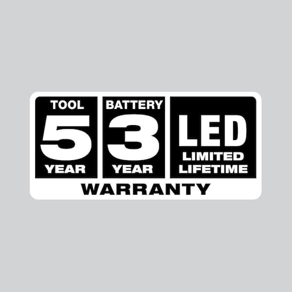 Milwaukee - M12 12-Volt Lithium-Ion Cordless 1400 Lumen ROCKET LED Stand Work Light W/ 6.0 Ah M12 Battery