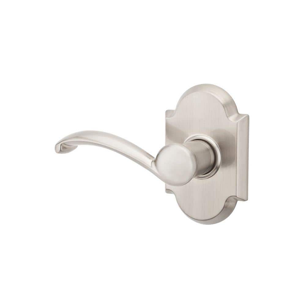 UPC 883351407861 product image for Austin Satin Nickel Left-Handed Dummy Door Lever with Microban Antimicrobial Tec | upcitemdb.com