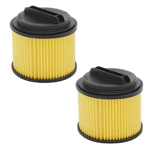 Replacement Filter for ONE+ 18V 4.75 Gal. Wet/Dry Vacuum PWV201B (2-Pack)