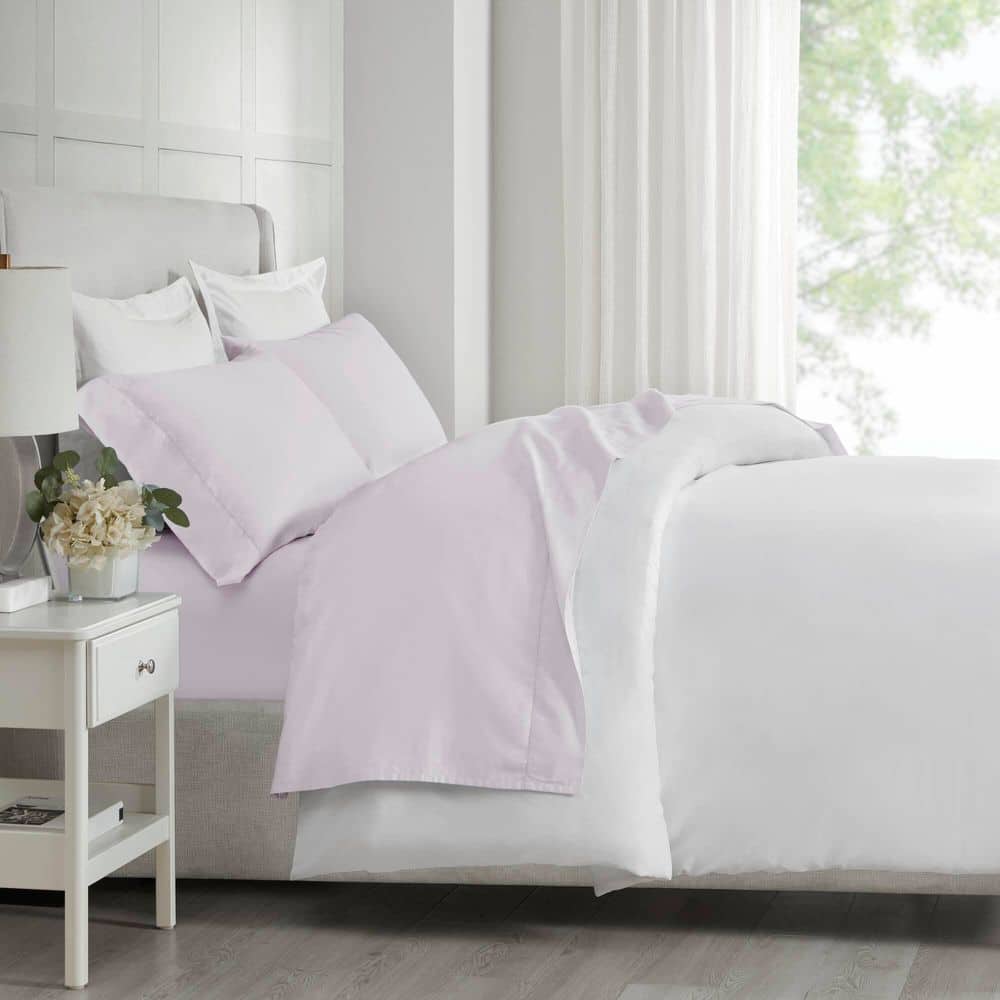Lilac Queen Egyptian Cotton Deep Pocket Sheet Set