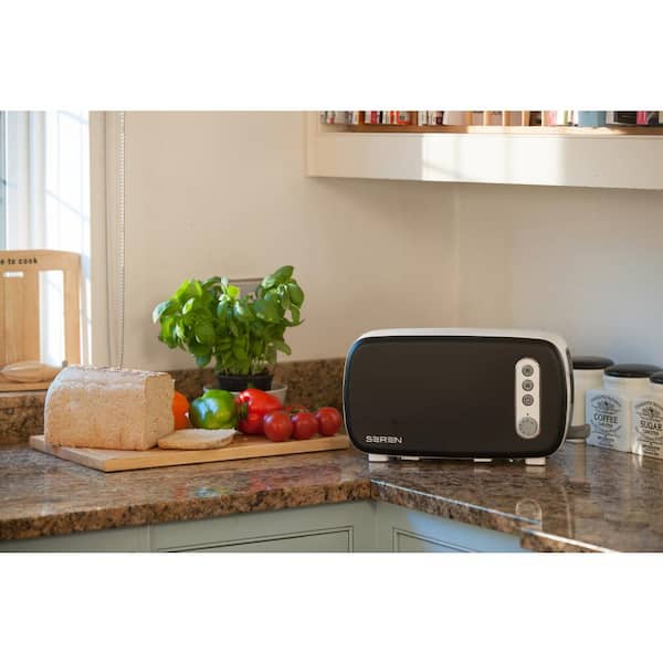 BergHOFF Seren 2-Slice Black Long Slot Toaster 2212317 - The Home