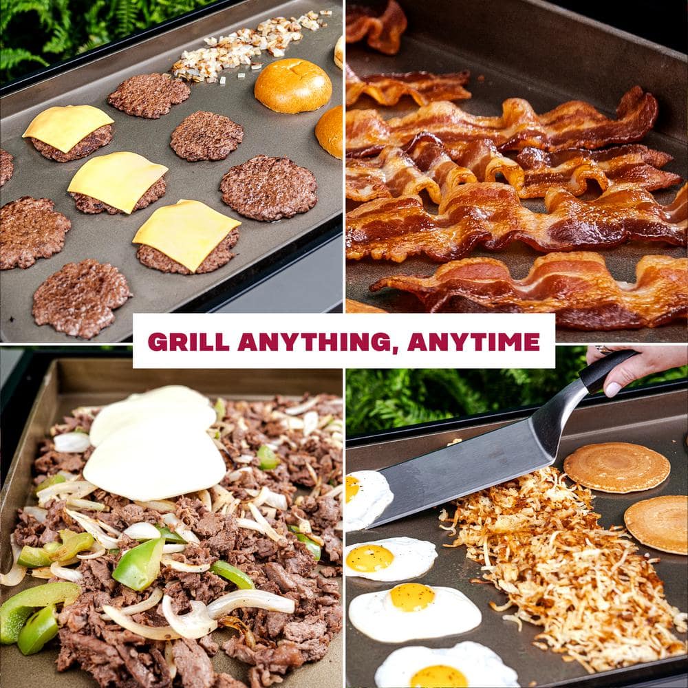 TYTUS Fresno 4-Burner Stainless Steel Propane Hibachi Griddle