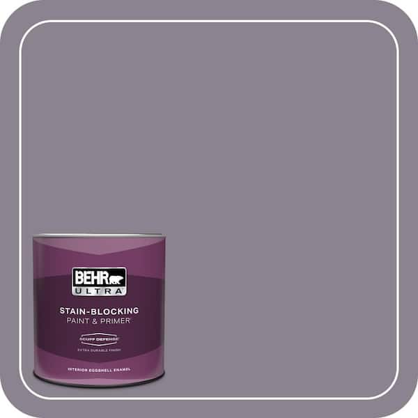 BEHR ULTRA 1 qt. #670F-5 Gothic Amethyst Extra Durable Eggshell Enamel Interior Paint & Primer