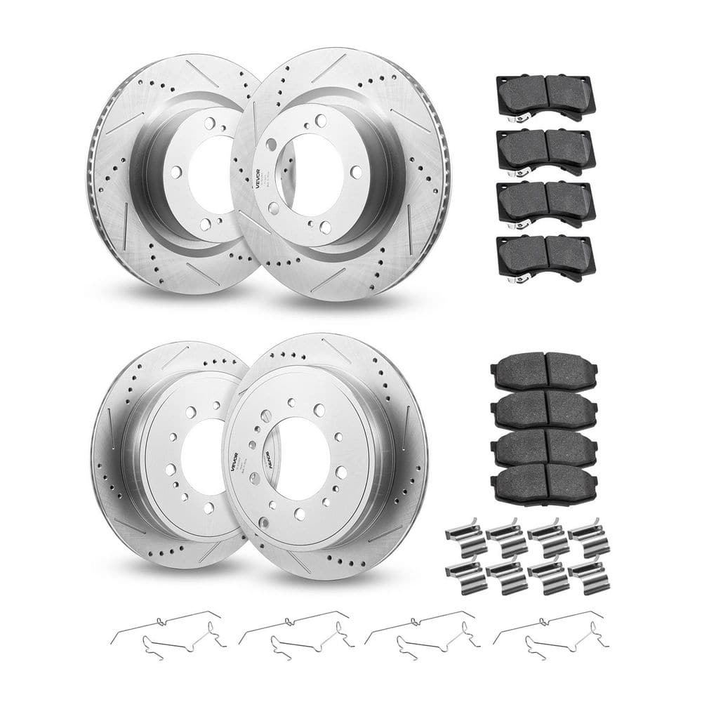 Front and Rear Ceramic Brake Kit Compatible with 2016-2021 Lexus LX570,2016-2021 Toyota Land Cruiser, Drilled price history on PriceWatchPro