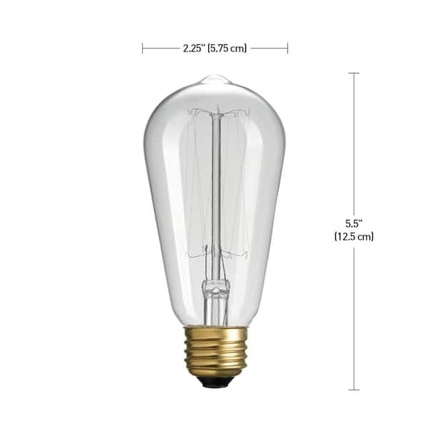 LED Filament Style Squirrel Cage Bulb 7 Watt Dimmable