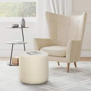Lifestyle Solutions Torre Ottoman Snow