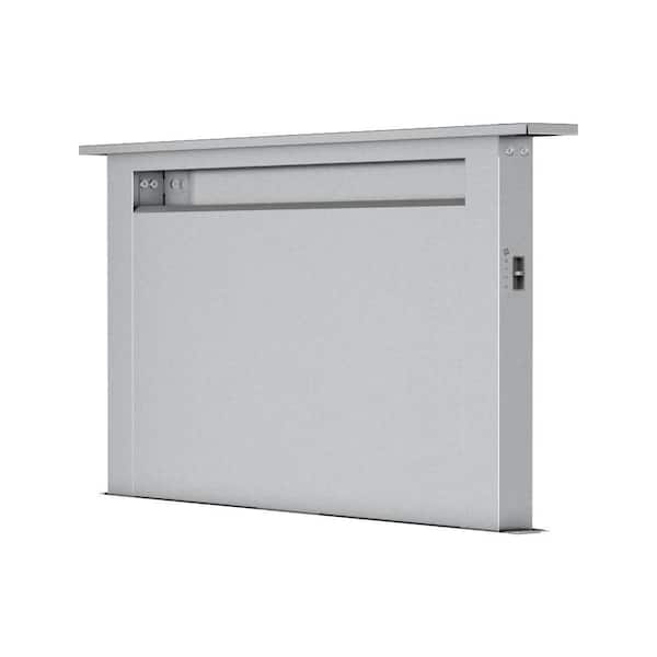 Treviso 30 in. 600 CFM Telescopic Downdraft Convertible Range Hood in Stainless Steel