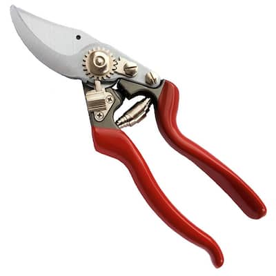 FYY Garden Pruning Shears,7.5 Professional Premium Stainless Steel Blades Hand Pruners Garden Clippers-Red 