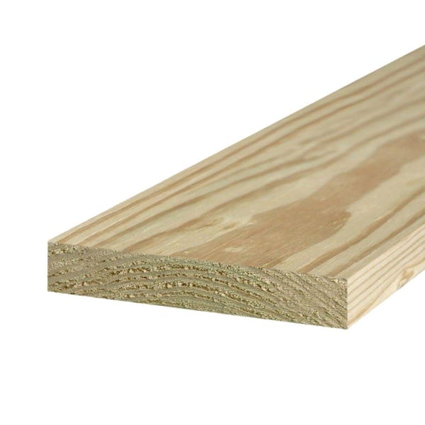 Unbranded 2 in. x 10 in. x 16 ft. #1 Ground Contact Pressure-Treated Lumber