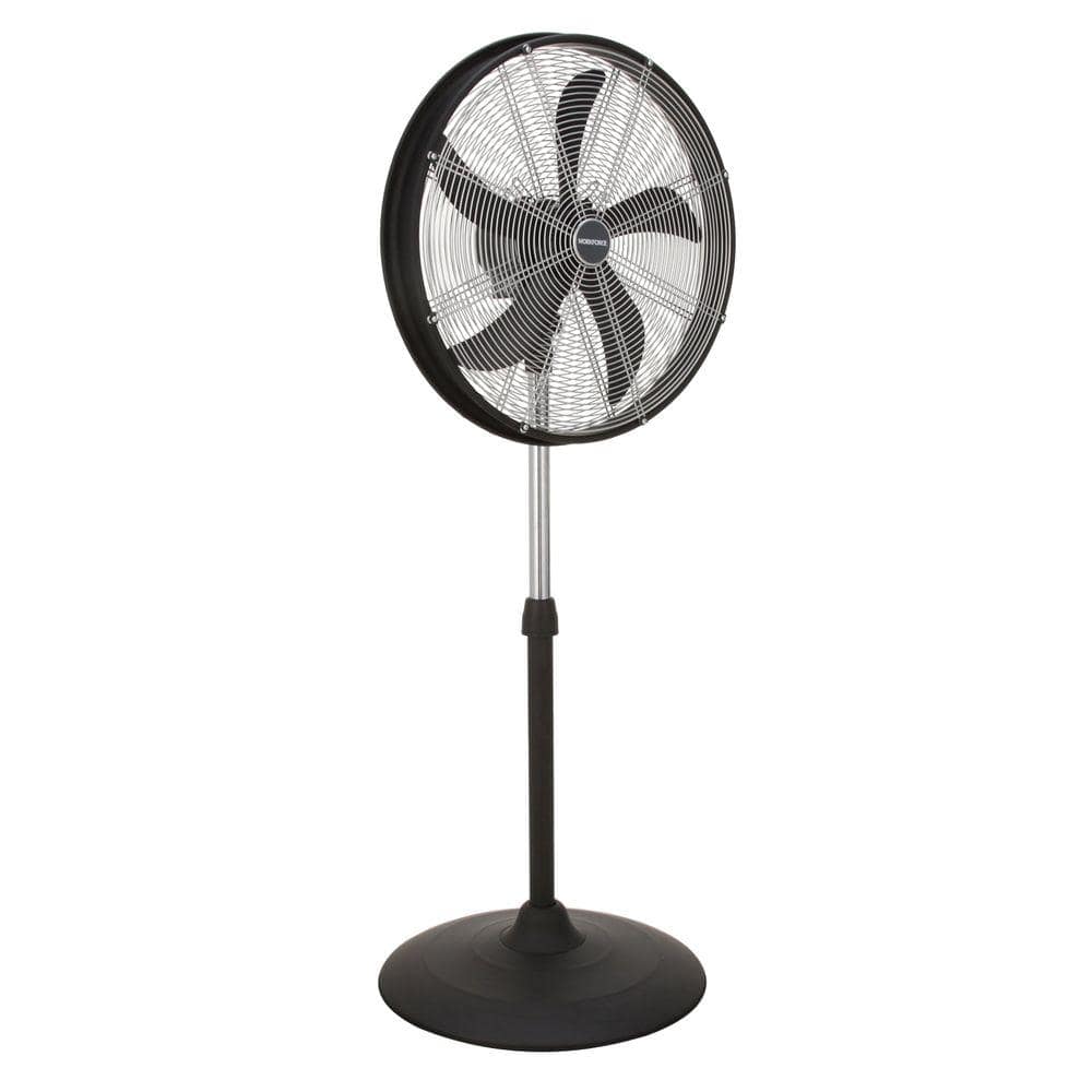 Adjustable-Height 20 in. Oscillating Pedestal Fan price history on PriceWatchPro