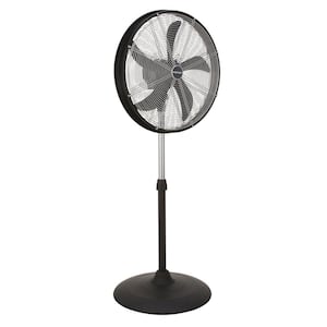 Adjustable-Height 20 in. Oscillating Pedestal Fan