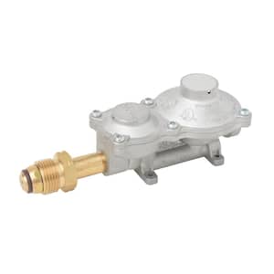 2-Stage Propane Gas RV Regulator with POL Valve Connection