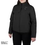 Women's Large M12 12-Volt Lithium-Ion Cordless AXIS Black Heated Quilted Jacket Kit with One 3.0 Ah Battery and Charger