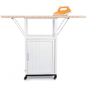 Ironing Board Cabinet with wheel