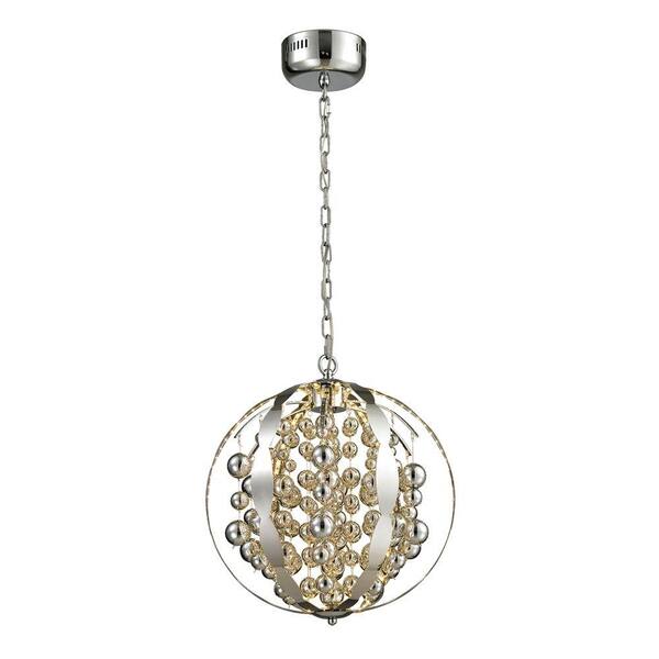 Titan Lighting Shepperton Collection Polished Chrome LED Pendant